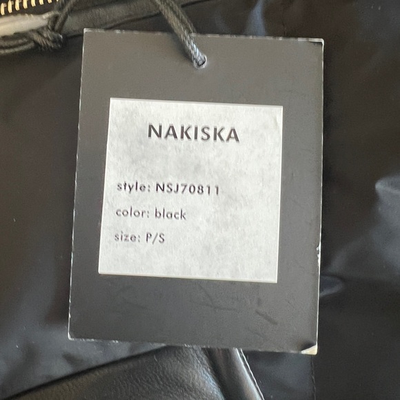 NICOLE BENISTI Series Nakiska Leather Trim Puffer Down Coat - S - Picture 12 of 13